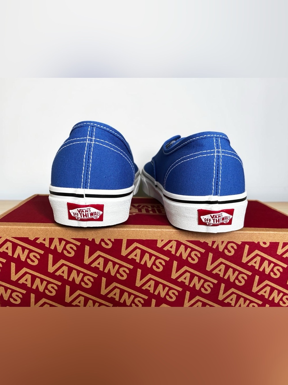 Vans Authentic Canvas Sneaker Size 9 Men - Royal Blue Brand New - Picture 5 of 12
